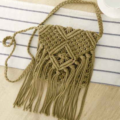 VERA MAY MALIBU GREEN BEACH BAG