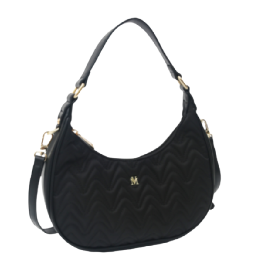 Vera May Missy Vegan Fashion Black Handbag