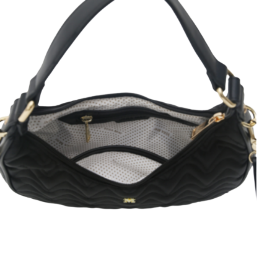 Vera May Missy Vegan Fashion Black Handbag