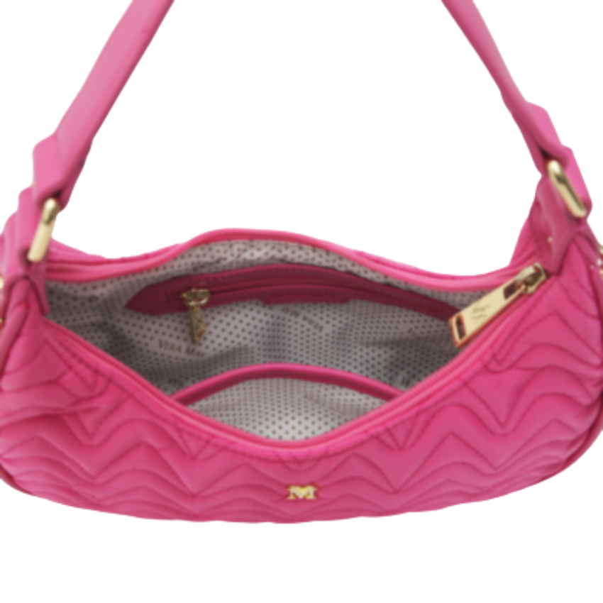 Vera May Missy Vegan Fashion Fushia Handbag