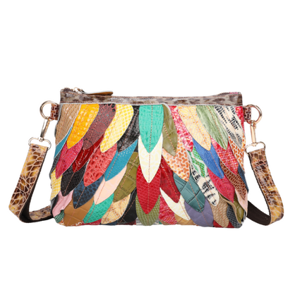 0006 MULTI GENUINE LEATHER VERA MAY HANDBAG