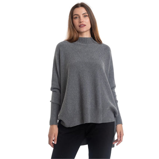 VERA MAY ITALIAN CHARCOAL SWEATER 0117