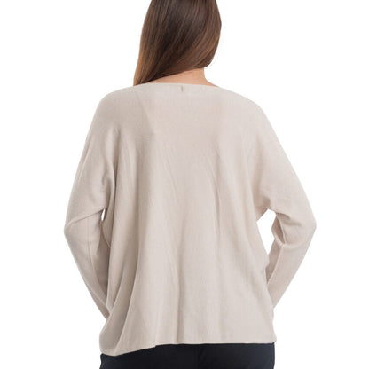 VERA MAY ITALIAN CHARCOAL PRINTED SWEATER 0200