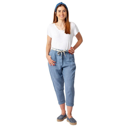 Vera May Italian Linen  Jeans Pants 10156