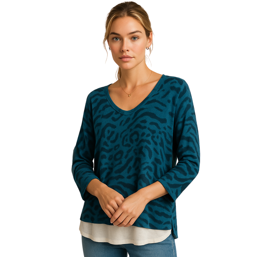 ITALIAN SILK TOP+ PANT SET(N)