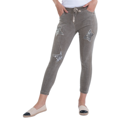 1224 VERA MAY FANGO ITALIAN LINEN PANT