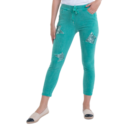 1224 VERA MAY GUCCI ITALIAN LINEN PANT