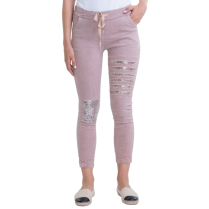 1225 VERA MAY ROSA ITALIAN LINEN PANT