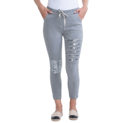 1225 VERA MAY PERLA ITALIAN LINEN PANT