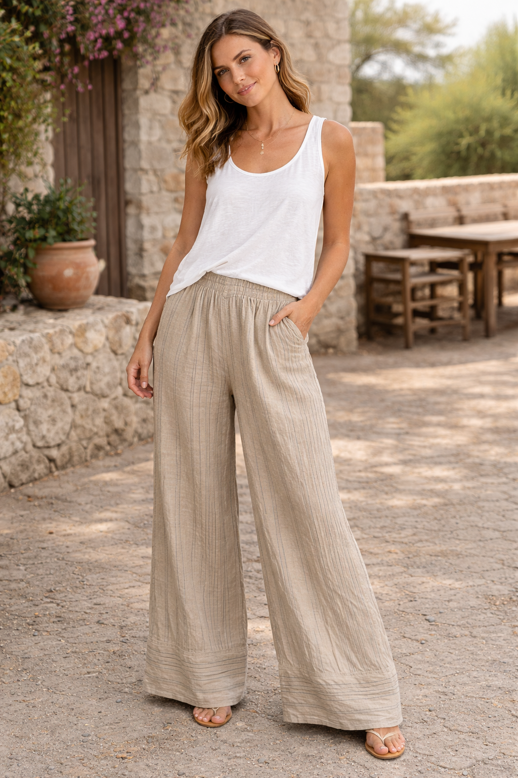ITALIAN LINEN PANTS