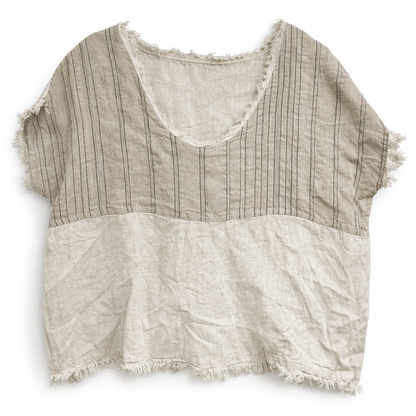 ITALIAN LINEN TOP