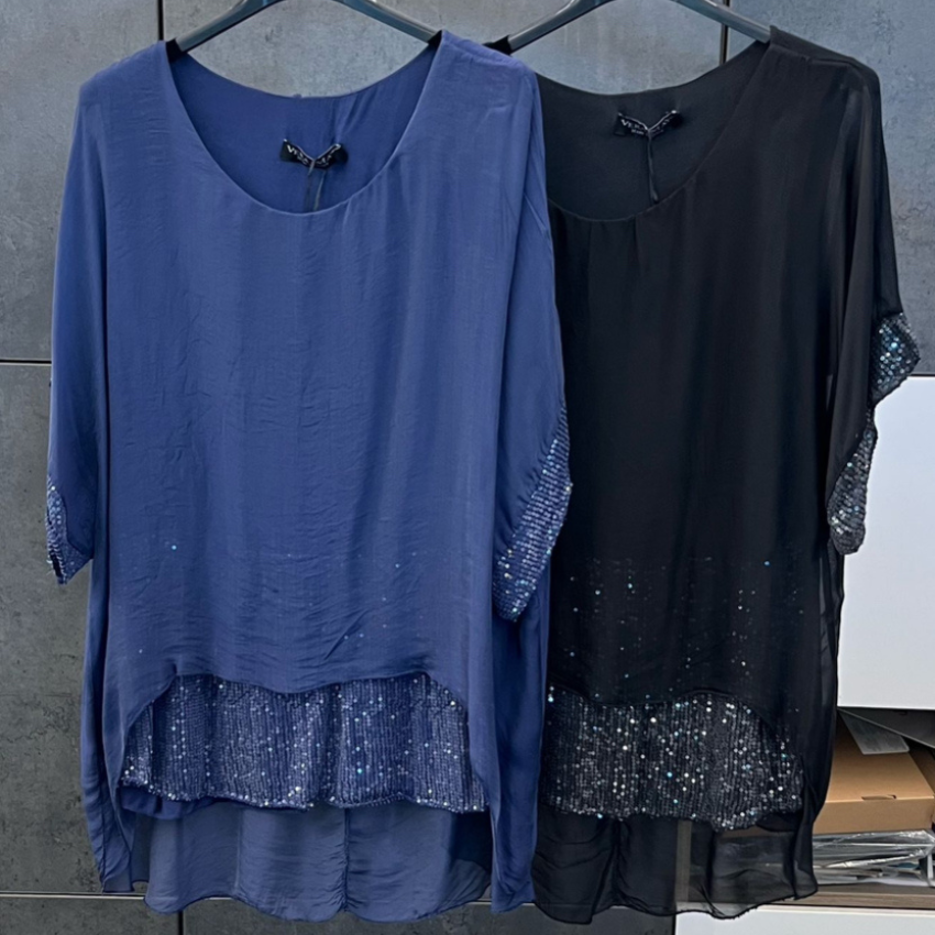 ITALIAN SILK TOP