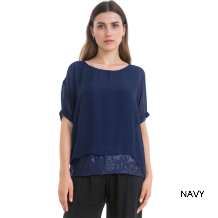 ITALIAN SILK TOP