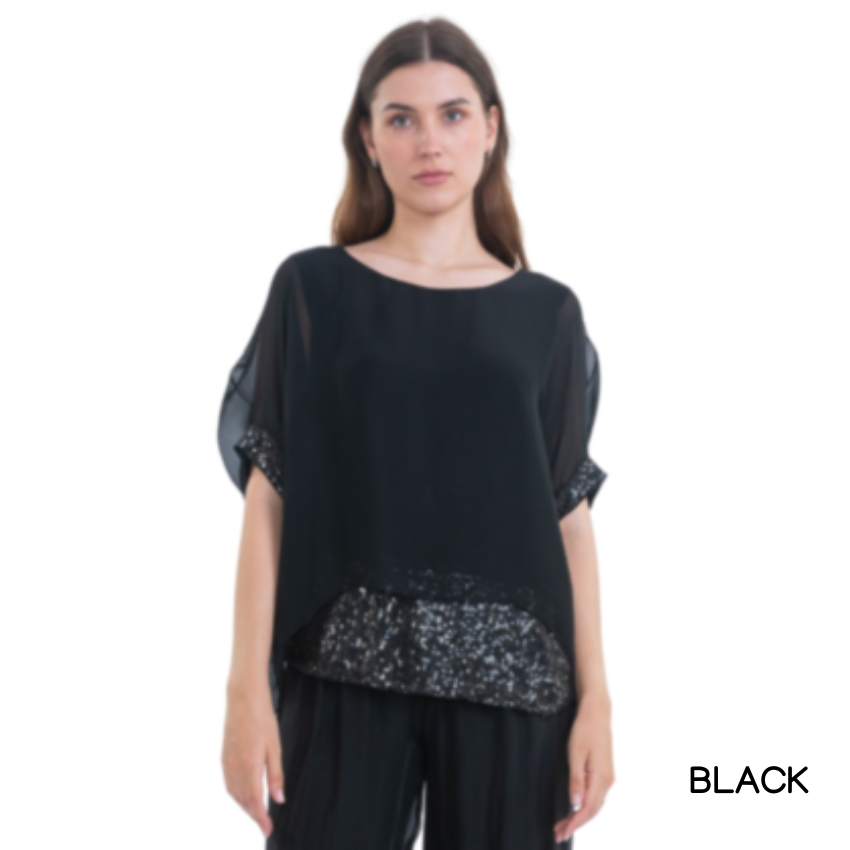 ITALIAN SILK TOP