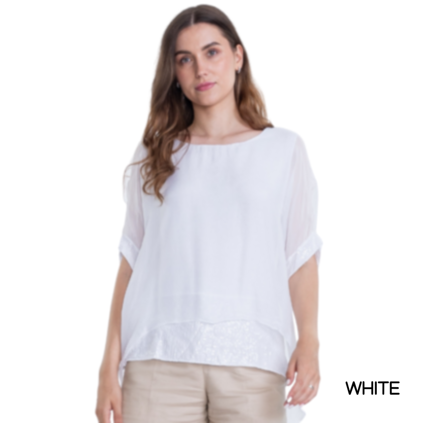 ITALIAN SILK TOP