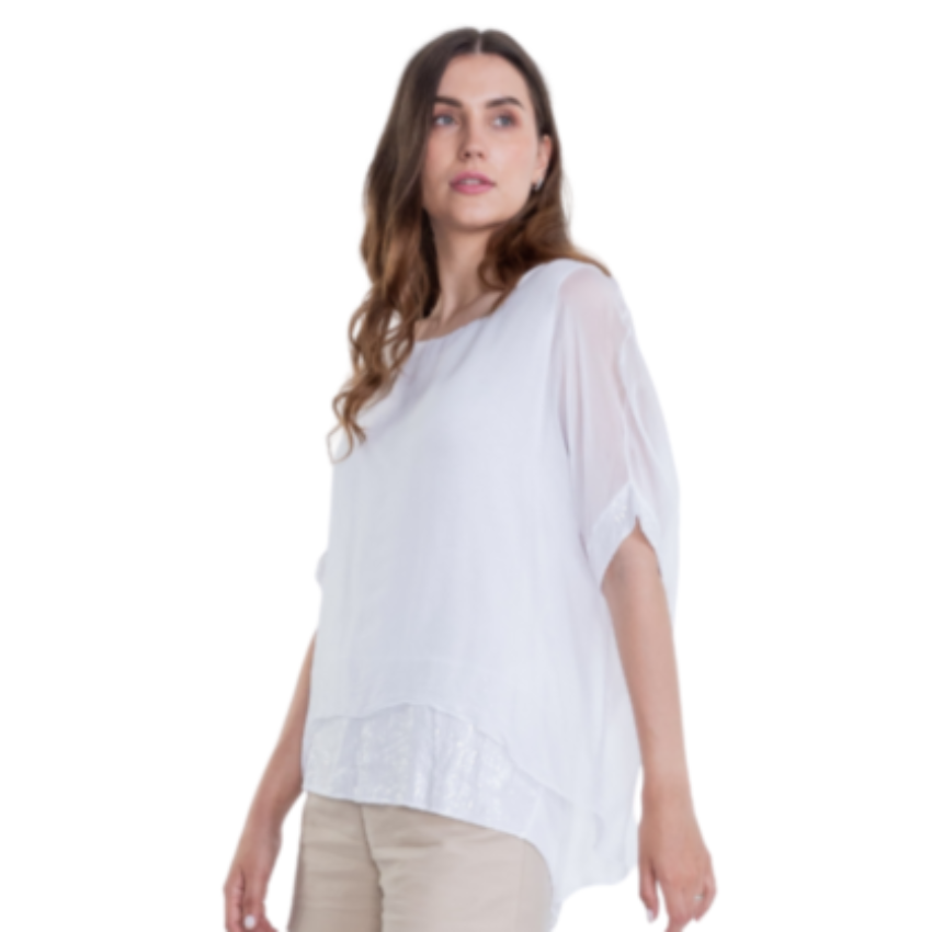ITALIAN SILK TOP