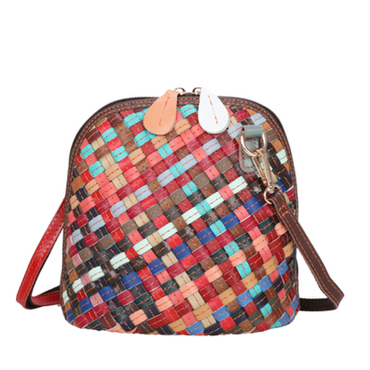 1777 MULTI GENUINE LEATHER VERA MAY HANDBAG