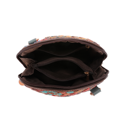 1777 MULTI GENUINE LEATHER VERA MAY HANDBAG