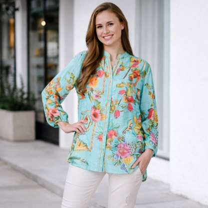 EMILY ROSE VISCOSE TOP