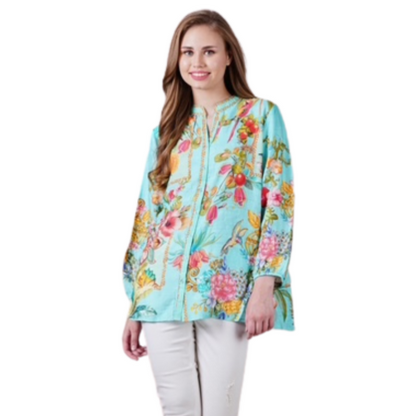 VERA MAY 1903-1080B EMILY ROSE VISCOSE TOP