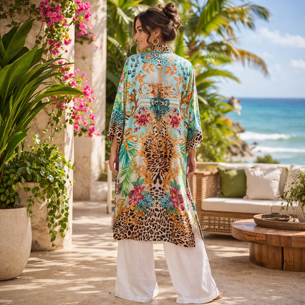 EMILY ROSE  KIMONO LONG