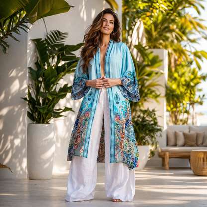 EMILY ROSE  KIMONO LONG