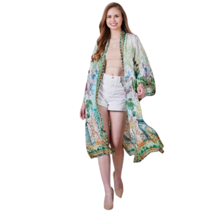 VERA MAY 1914-1317B EMILY ROSE LONG KIMONO