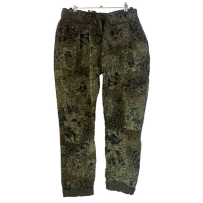 VERA MAY ITALIAN KHAKI VISCOSE PANT 21546