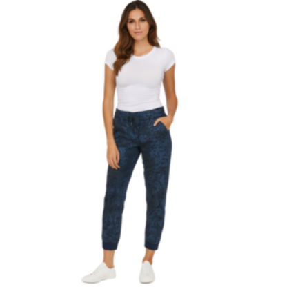 VERA MAY ITALIAN NAVY VISCOSE PANT 21546