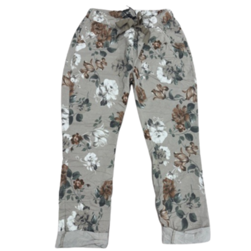 VERA MAY ITALIAN SABBIA VISCOSE PANT 21572