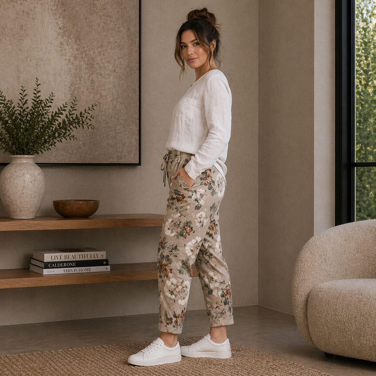 ITALIAN VISCOSE PANT