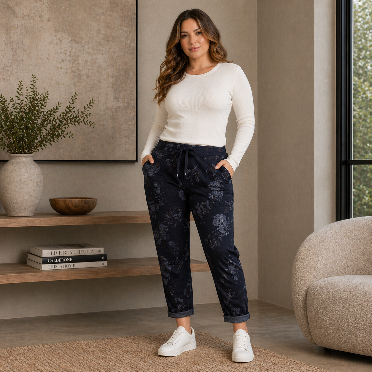 ITALIAN VISCOSE PANT