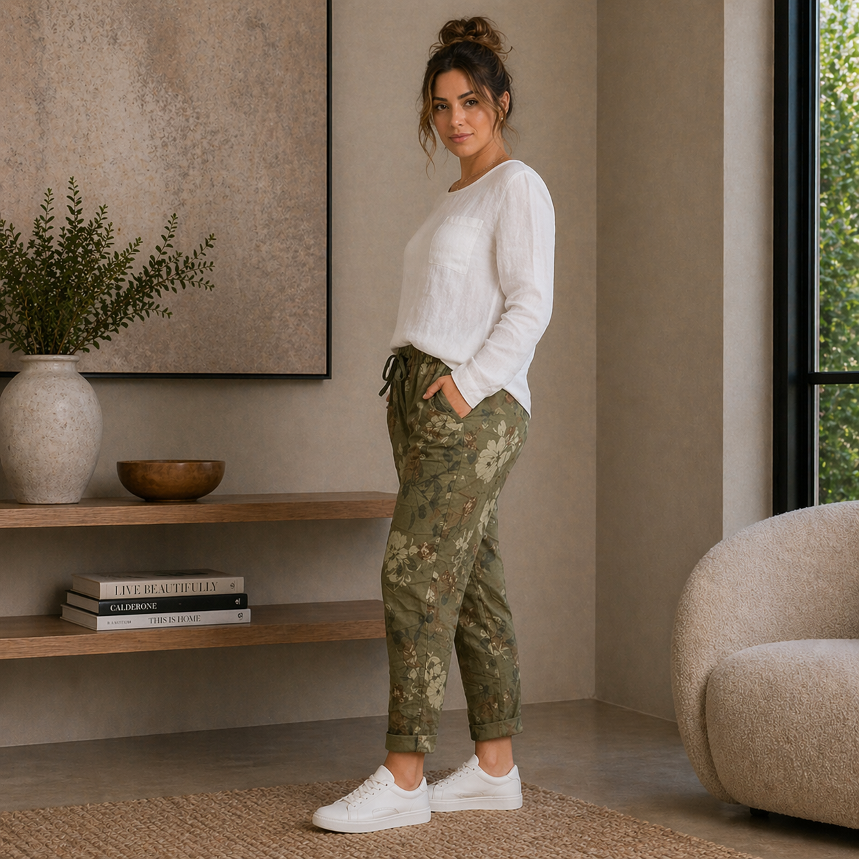 ITALIAN VISCOSE PANT