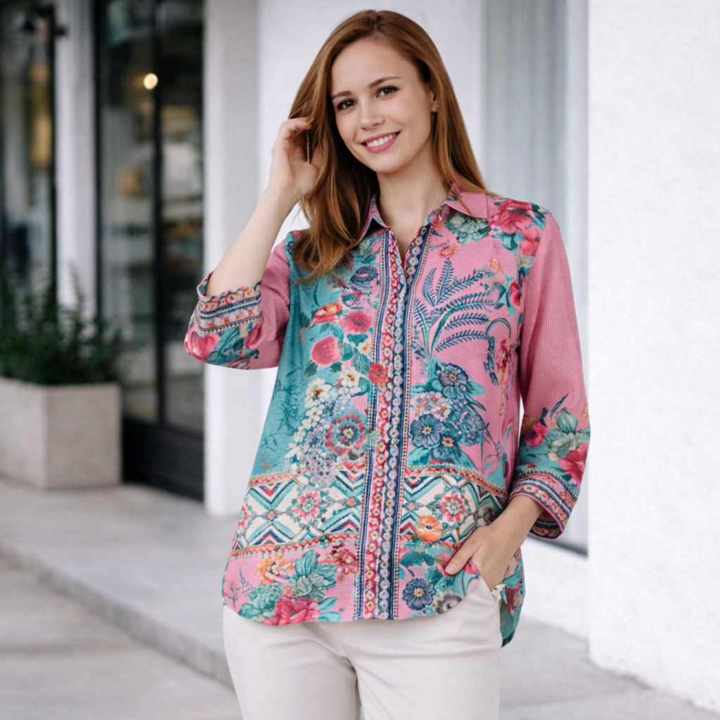 EMILY ROSE VISCOSE TOP