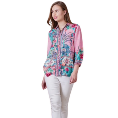 VERA MAY 2215 1081B EMILY ROSE VISCOSE TOP