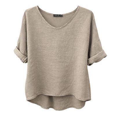 ITALIAN LINEN TOP