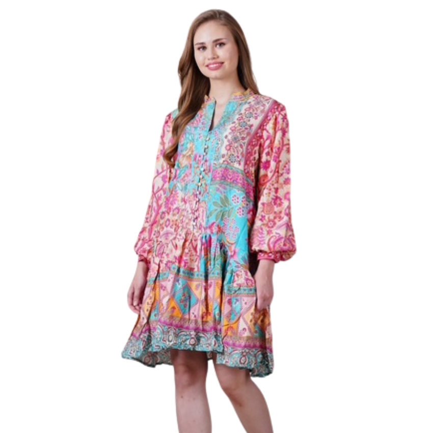 EMILY ROSE VISCOSE DRESS