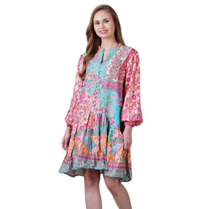 EMILY ROSE VISCOSE DRESS