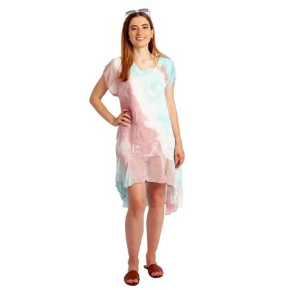 Vera May Italian Linen Celeste Dress 2359