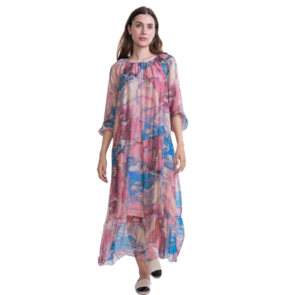 VERA MAY ROSA ITALIAN SILK DRESS 2522