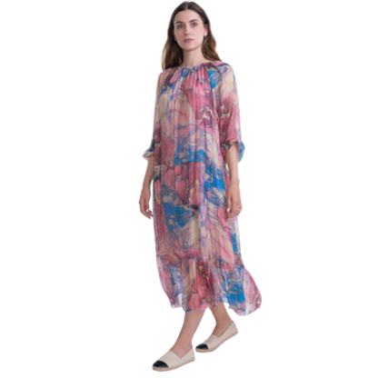 VERA MAY ROSA ITALIAN SILK DRESS 2522
