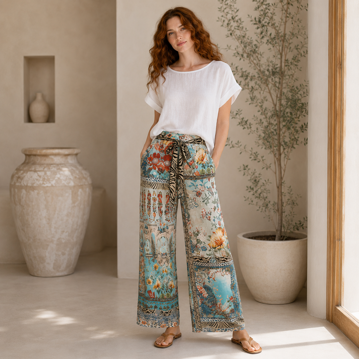 EMILY ROSE VISCOSE PANT
