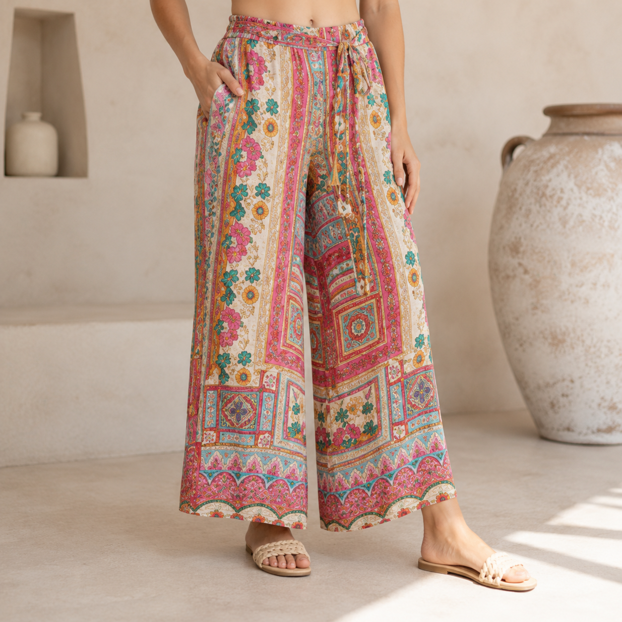 EMILY ROSE VISCOSE PANT