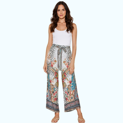 VERA MAY 2529 1111C EMILY ROSE VISCOSE PANT