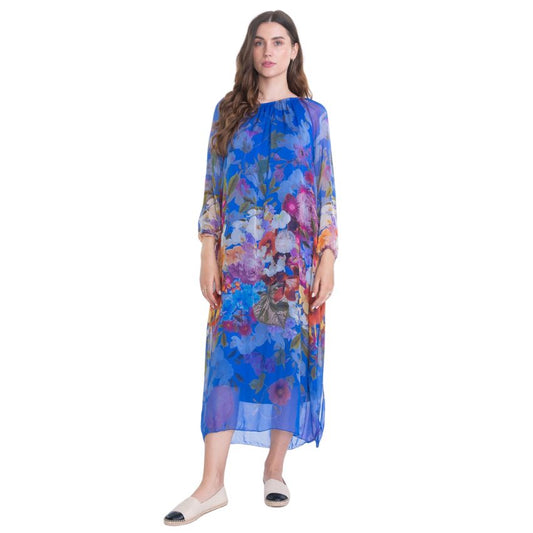 VERA MAY CINA ITALIAN SILK DRESS 2555B