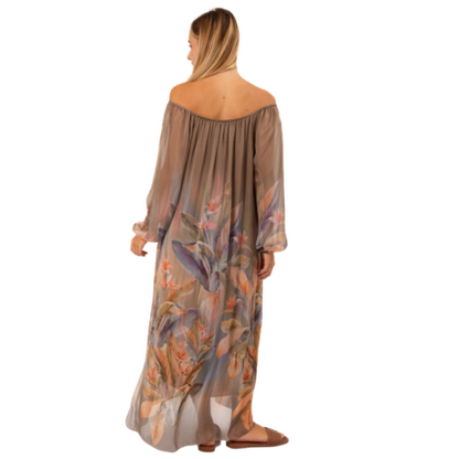 VERA MAY FANGO ITALIAN SILK DRESS 2555BB