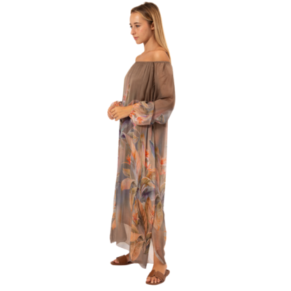 VERA MAY FANGO ITALIAN SILK DRESS 2555BB
