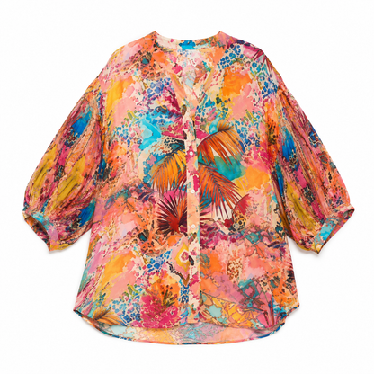 Vera May Emily Rose Viscose Top 2586-1225A
