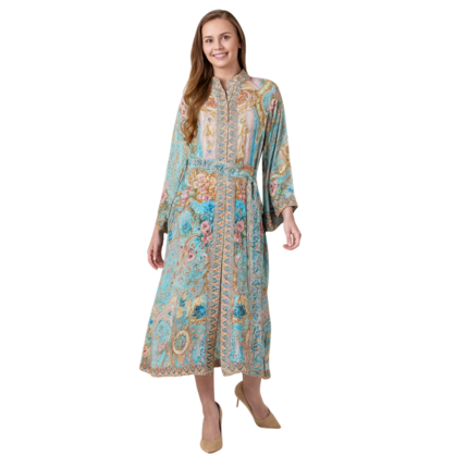 VERA MAY 2609-1319B EMILY ROSE VISCOSE DRESS