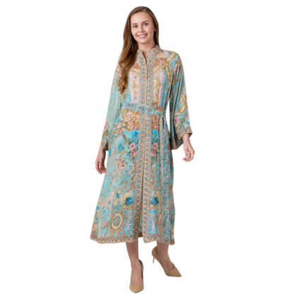 VERA MAY 2609-1319B EMILY ROSE VISCOSE DRESS